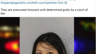 미국 아재들 난리난 아틀란타 음주운전 체포된 한국 여성 미소 짓는