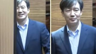 홍명보 = 조국,  주머니 손 = 엘베 웃음
