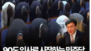 민주당 조폭 깡패 같다는